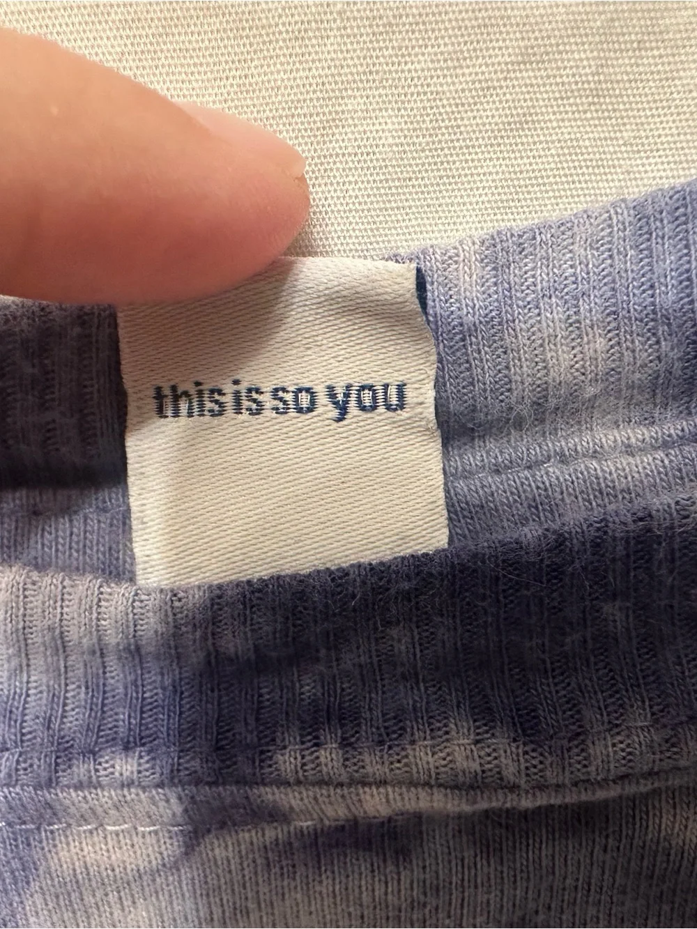 Old Navy “This Is So You” Blue Tie-Dye Tee | Women’s Plus 2X 100% cotton Top